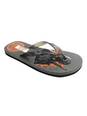 grey rubber slip on slippers - 17126223 - Standard Image - 2