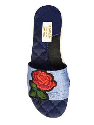 blue rubber flip flops - 17126236 - Standard Image - 3