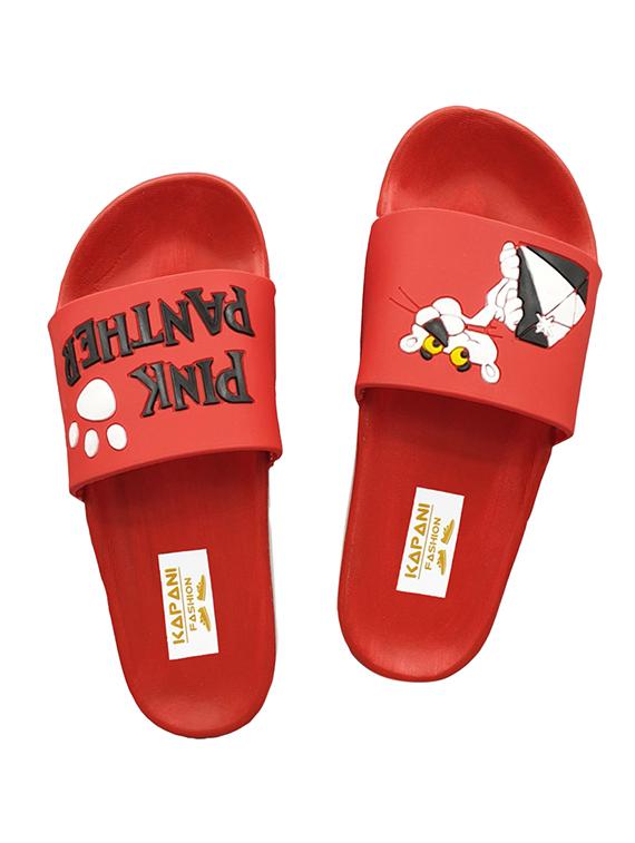 red slip on flip flop - 17126262 - Zoom Image - 1