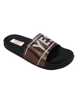 black slip on flip flop - 17126263 - Standard Image - 2