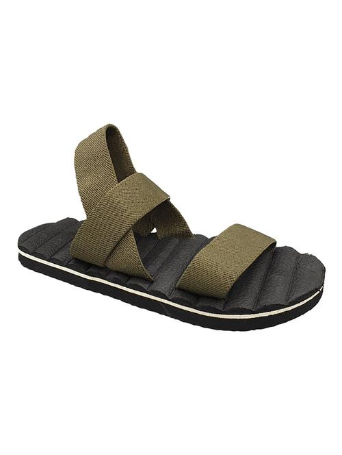 green rubber slip on sandals - 17126275 - Standard Image - 1