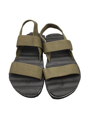 green rubber slip on sandals - 17126275 - Standard Image - 4