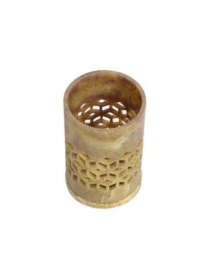 handcarved marbel tea light holder - 17127071 - Standard Image - 4