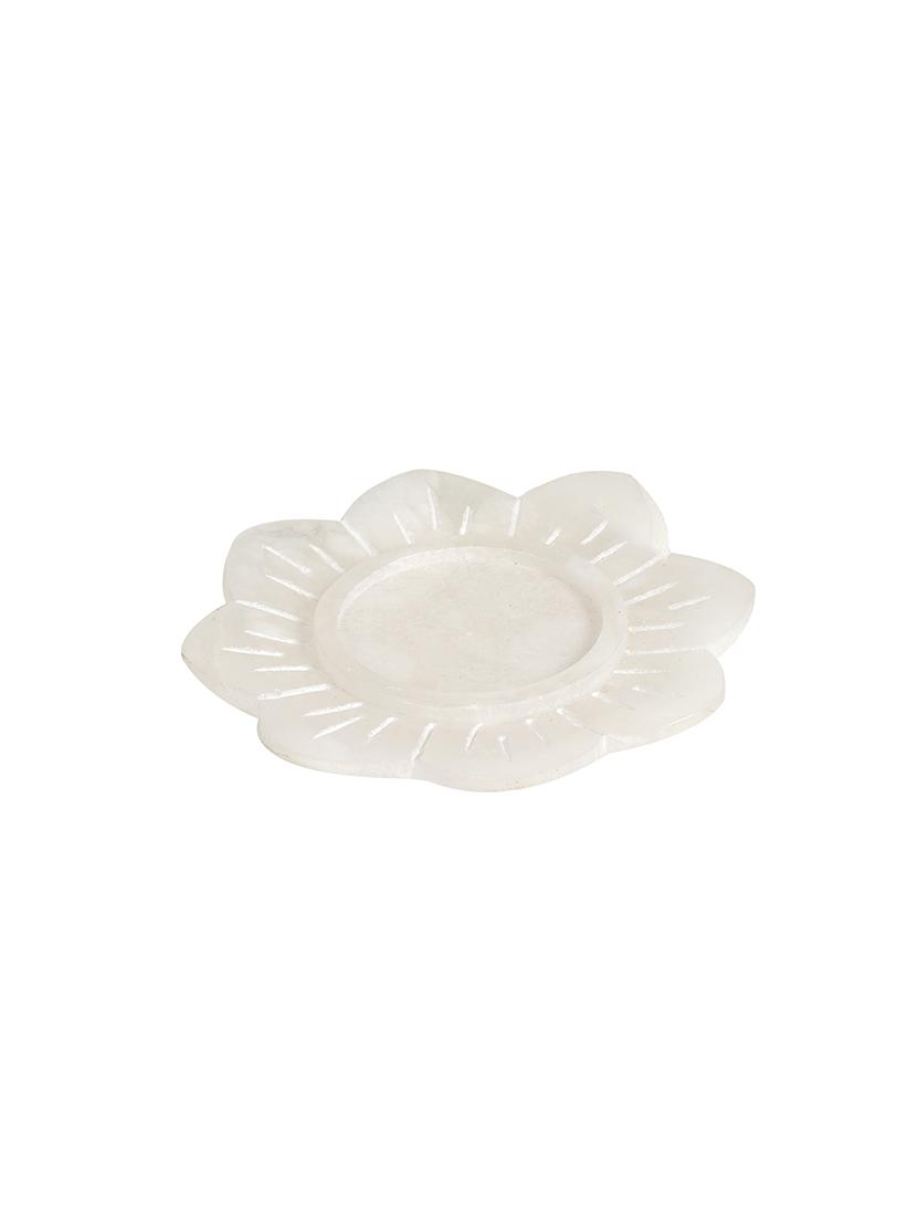 lotus design tea light handcrafted marble holder - 17127072 - Zoom Image - 3