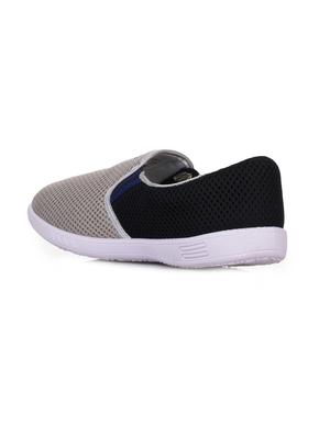 grey pvc slip on casual shoes - 17127143 - Standard Image - 3