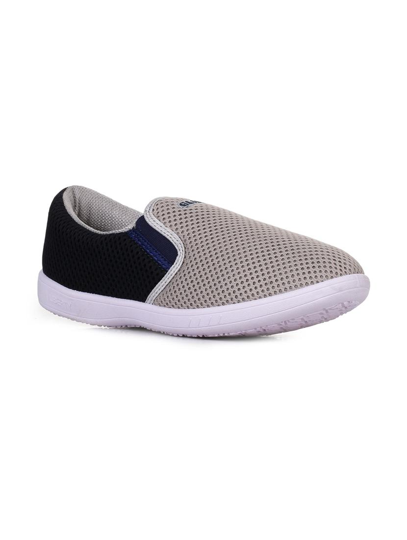 grey pvc slip on casual shoes - 17127143 - Zoom Image - 1