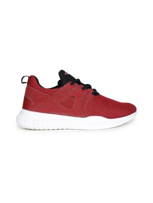 maroon suede sport shoes - 17127153 - Standard Image - 2