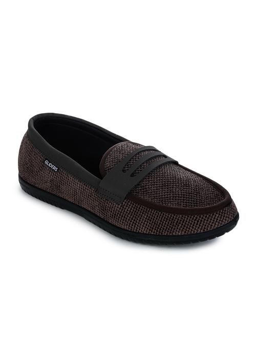 brown canvas slip on sneakers - 17127194 - Standard Image - 1