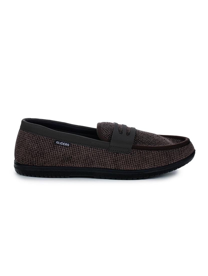 brown canvas slip on sneakers - 17127194 - Zoom Image - 2
