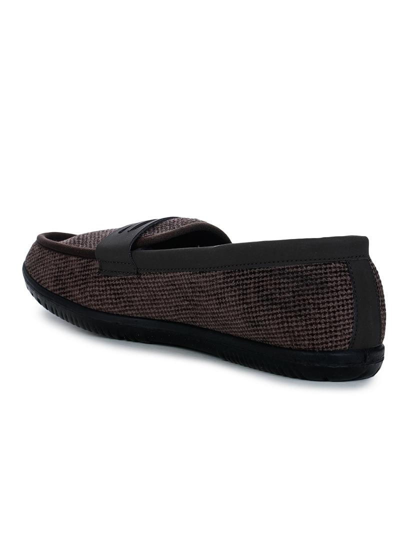 brown canvas slip on sneakers - 17127194 - Zoom Image - 3