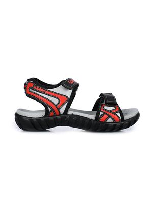 red pu back strap floaters - 17127216 - Standard Image - 2