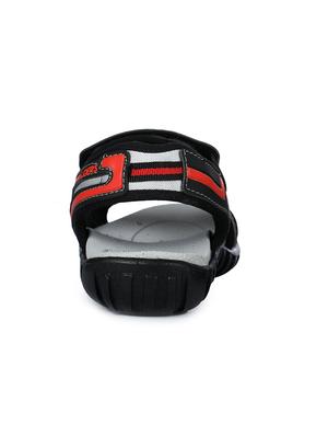 red pu back strap floaters - 17127216 - Standard Image - 4