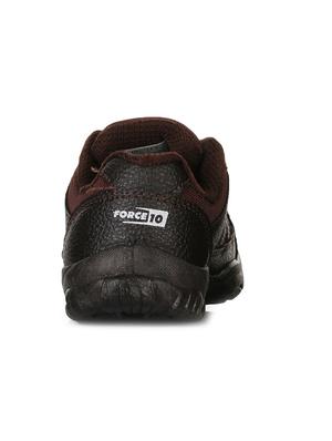 brown pu lace up shoes - 17127218 - Standard Image - 4