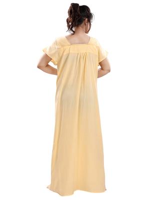 embroidered nightwear gown - 17129432 - Standard Image - 3