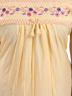 embroidered nightwear gown - 17129432 - Standard Image - 4