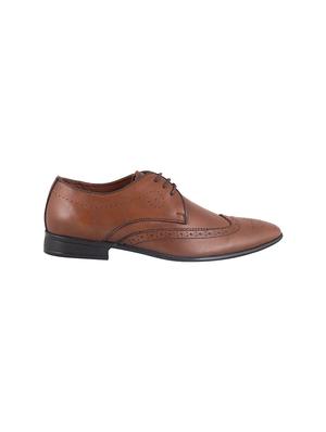 brown lace-up brouges - 17129541 - Standard Image - 2