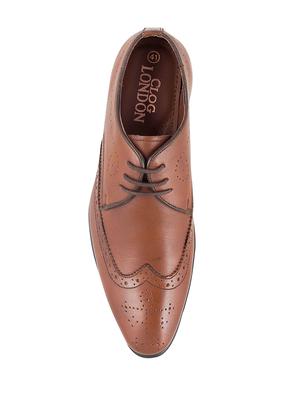 brown lace-up brouges - 17129541 - Standard Image - 3