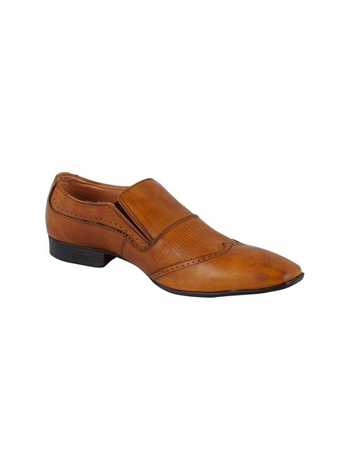 tan slip on shoes - 17129563 - Standard Image - 1