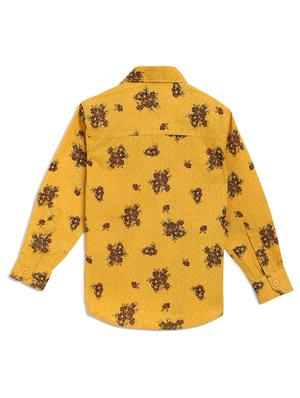 yellow cotton shirt - 17129898 - Standard Image - 2