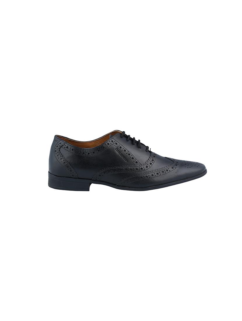 black lace-up brouges - 17129923 - Zoom Image - 2