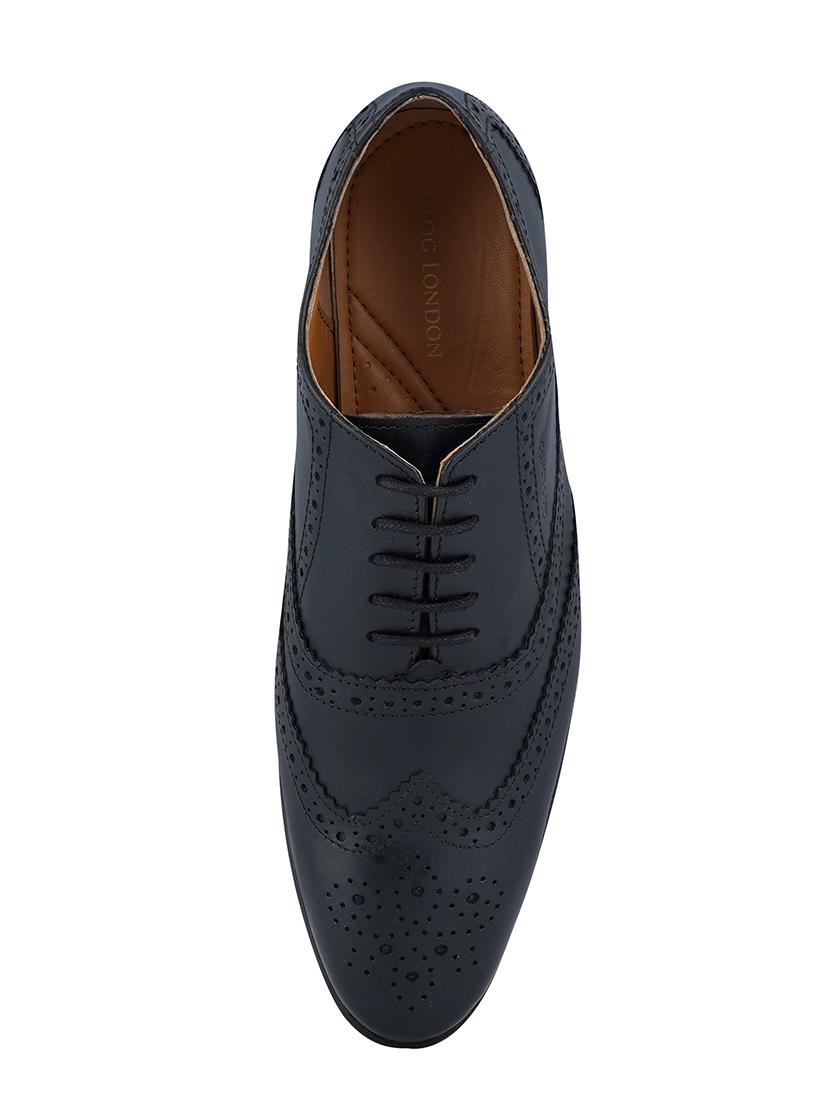 black lace-up brouges - 17129923 - Zoom Image - 3
