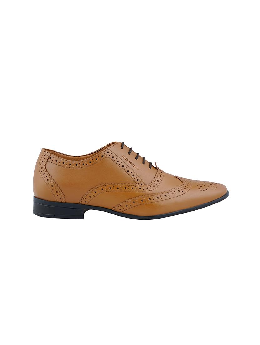 tan lace-up brouges - 17129924 - Zoom Image - 2
