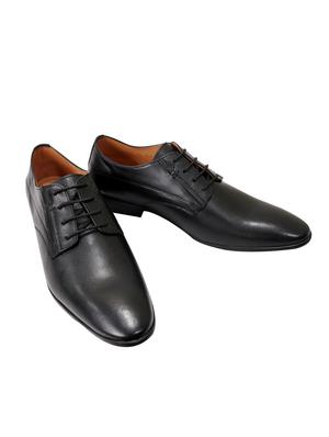 black lace-up derbys - 17129928 - Standard Image - 2