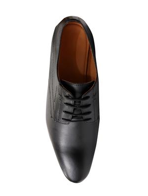 black lace-up derbys - 17129928 - Standard Image - 3