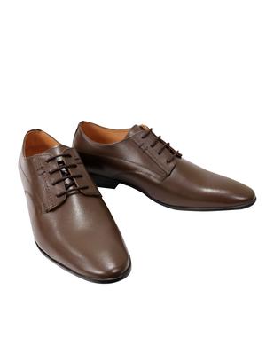 brown lace-up derbys - 17129929 - Standard Image - 2