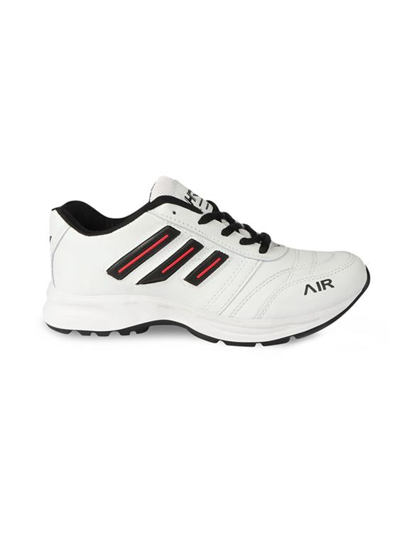 white lace up sport shoes - 17130264 - Zoom Image - 2