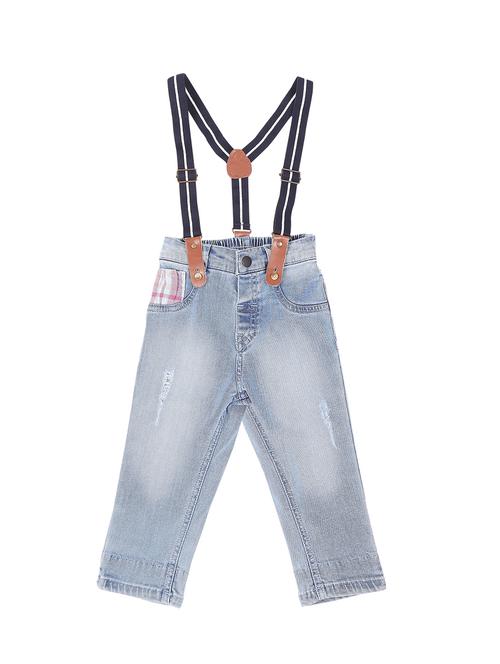 blue denim washed jean - 17130458 - Standard Image - 1