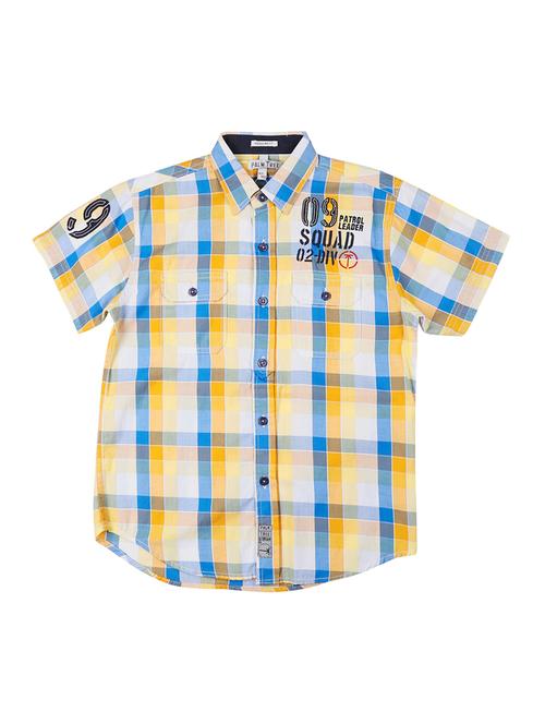 yellow cotton shirt - 17130492 - Standard Image - 1