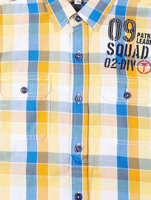 yellow cotton shirt - 17130492 - Standard Image - 3