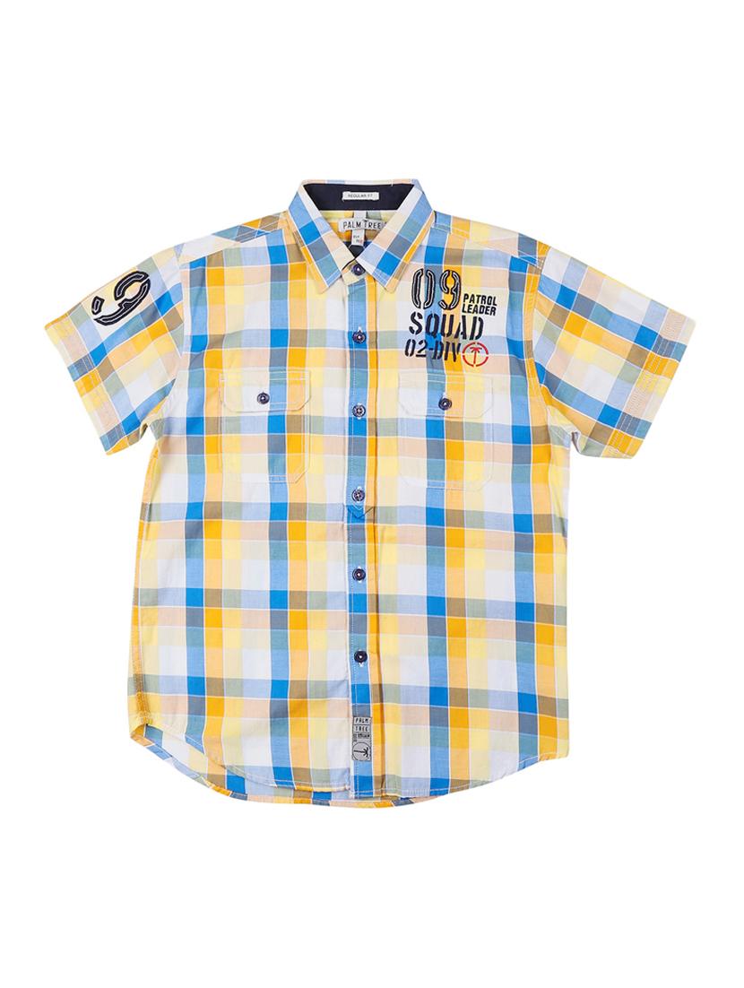 yellow cotton shirt - 17130492 - Zoom Image - 1