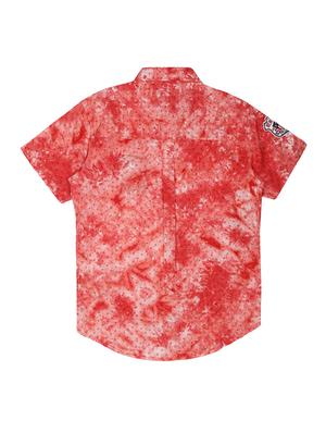 red cotton shirt - 17130497 - Standard Image - 2
