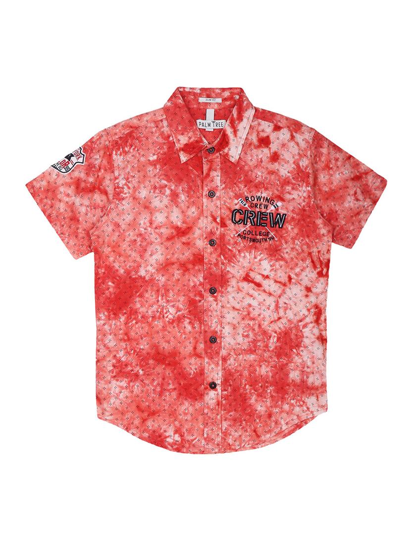 red cotton shirt - 17130497 - Zoom Image - 1