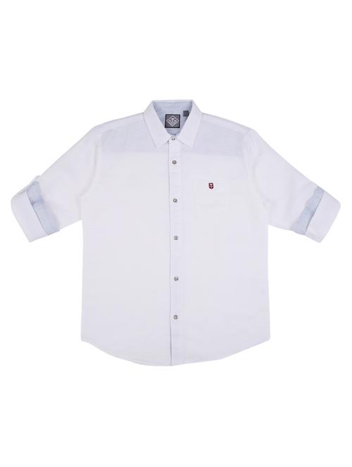 white cotton shirt - 17130524 - Very Small Image - 1