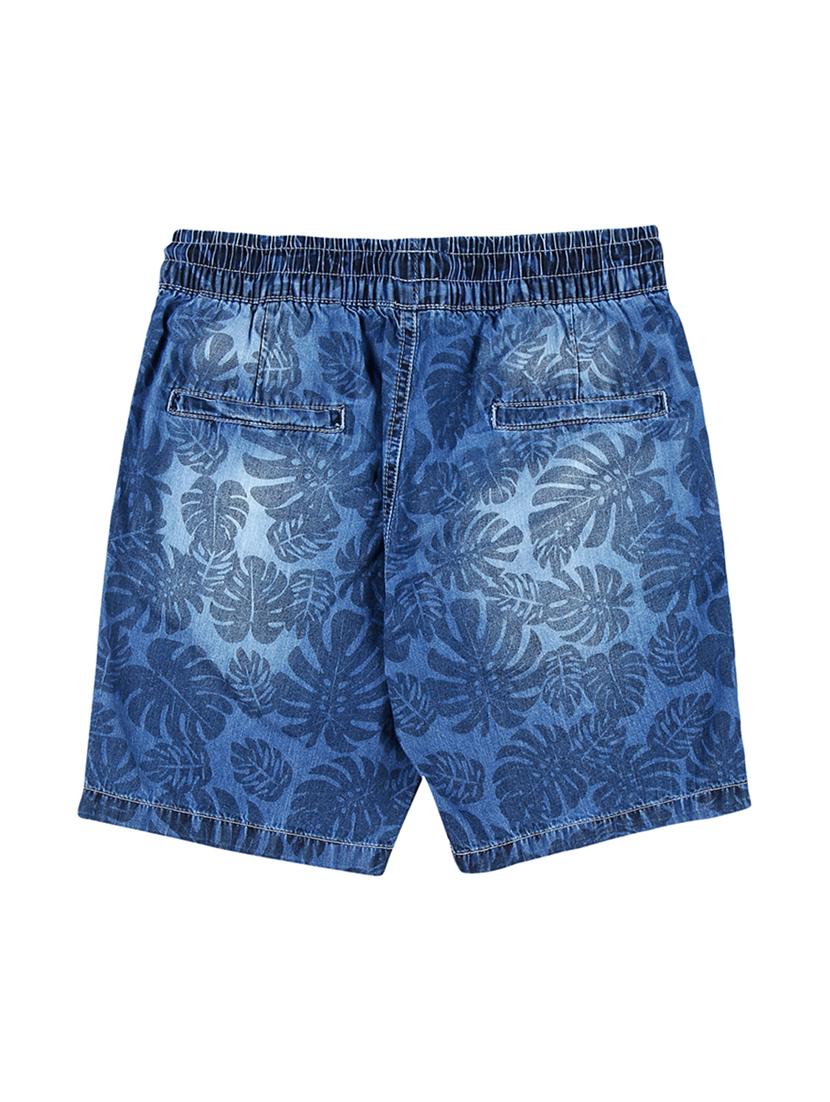 blue denim shorts - 17130550 - Zoom Image - 2