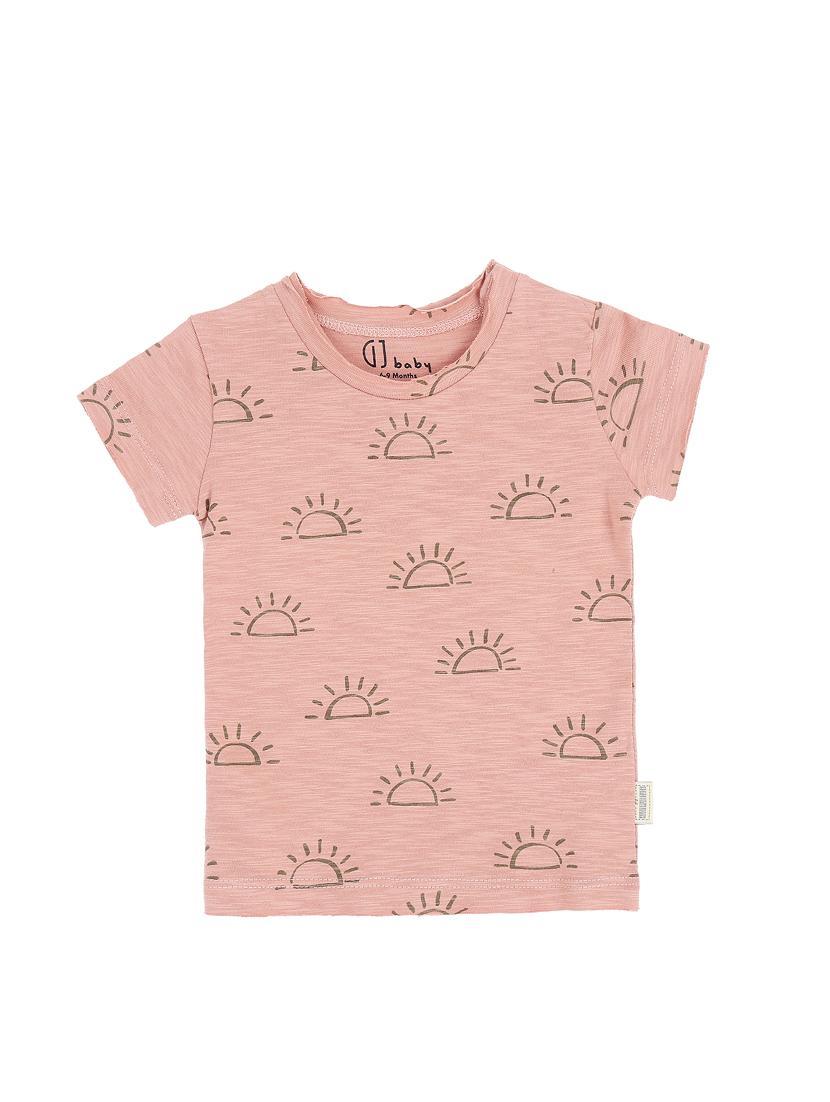 pink cotton tshirt - 17130582 - Zoom Image - 1