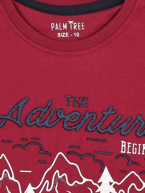 red cotton tshirt - 17130676 - Standard Image - 3