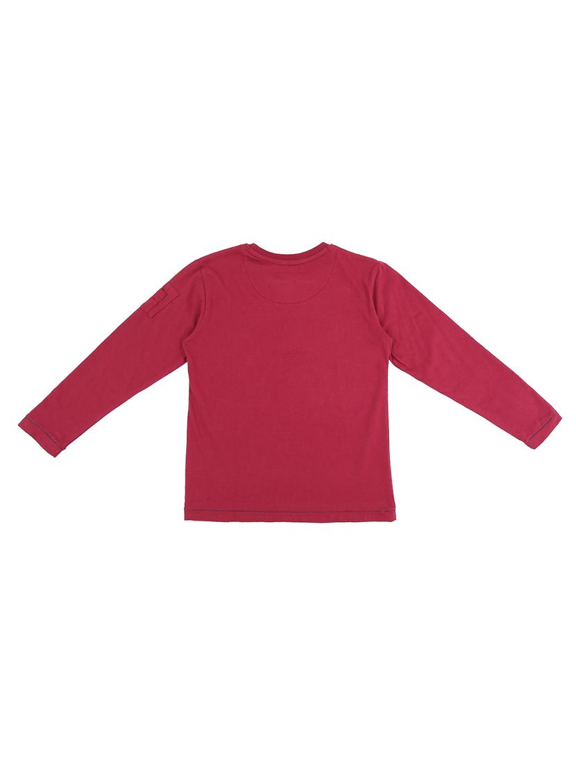 red cotton tshirt - 17130676 - Zoom Image - 2