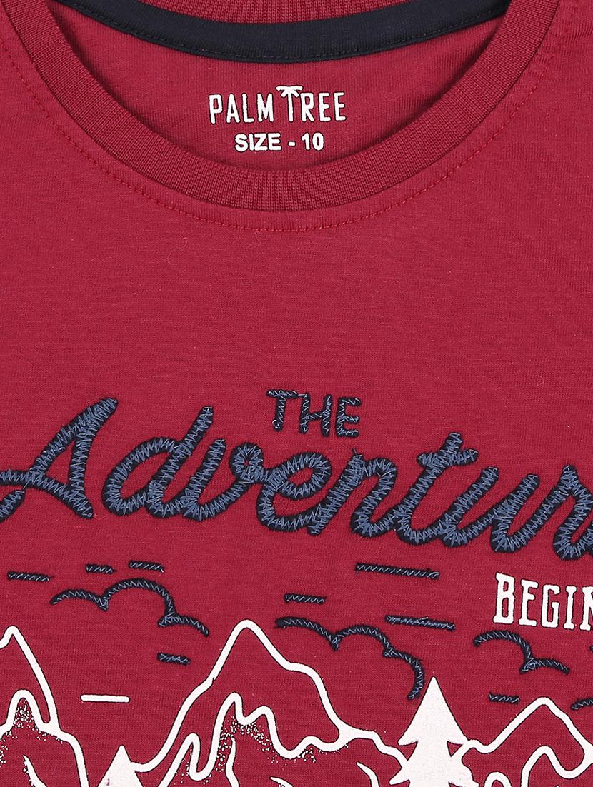 red cotton tshirt - 17130676 - Zoom Image - 3