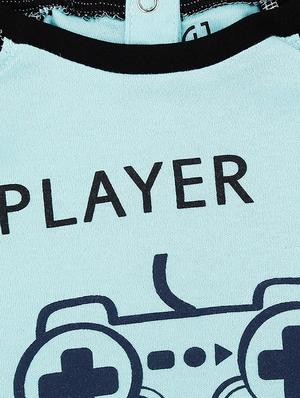 light blue cotton tshirt - 17130685 - Standard Image - 3