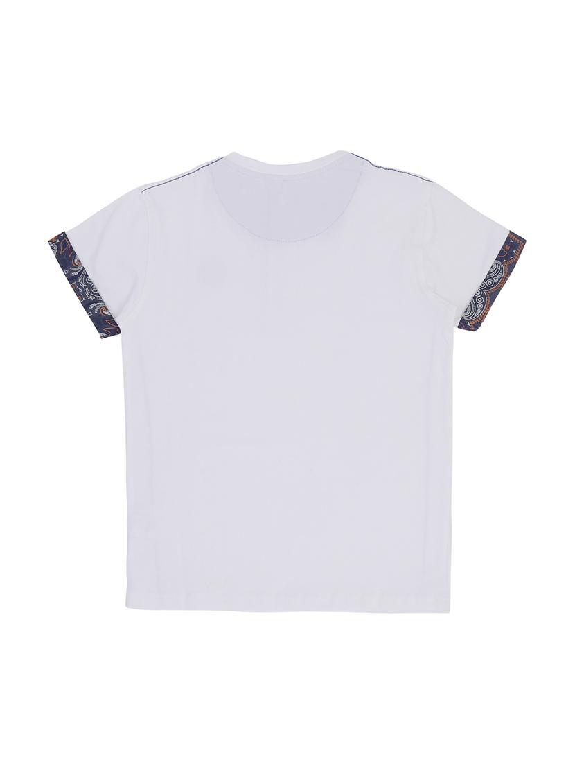 white cotton tshirt - 17130726 - Zoom Image - 2