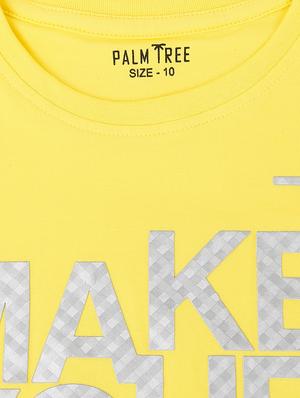 yellow cotton tshirt - 17130734 - Standard Image - 3