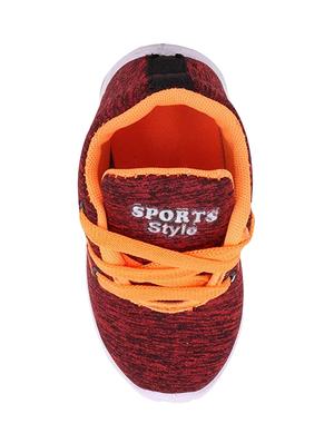 orange fabric sneaker - 17130752 - Standard Image - 3