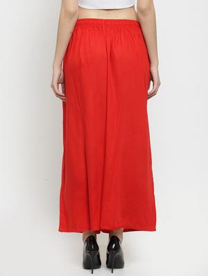 drawstring waist flared palzzo - 17130890 - Standard Image - 3