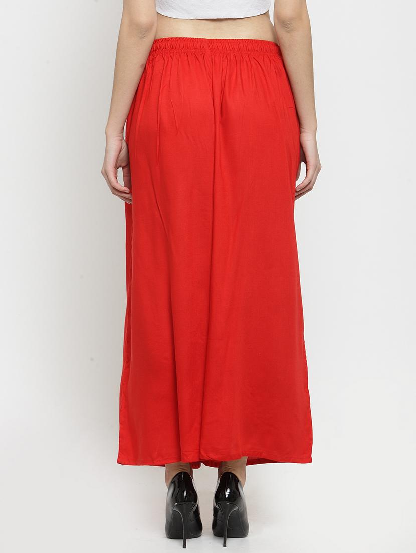 drawstring waist flared palzzo - 17130890 - Zoom Image - 3