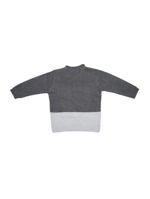 grey cotton regular sweater - 17131198 - Standard Image - 2
