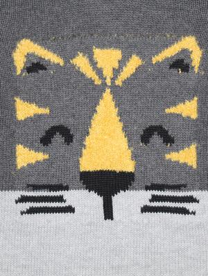 grey cotton regular sweater - 17131198 - Standard Image - 3